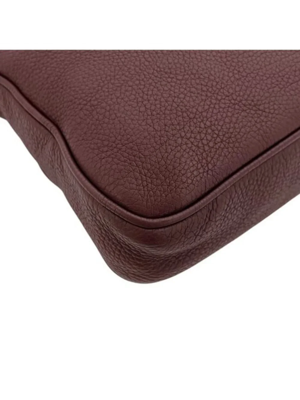 Gucci Briefcase Bordeaux Interlocking Document Gray Leather GG Business